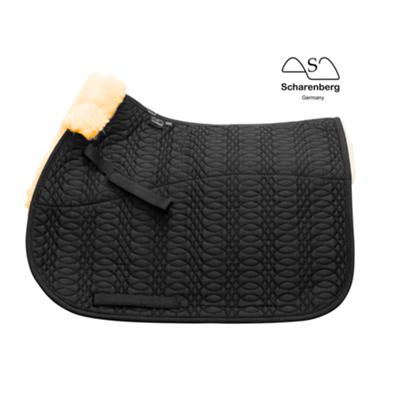 Scharenberg - Lammfell Schabracke mit Fellrand vorne CALEVO.com Shop