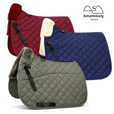 Scharenberg - Lammfell Schabracke mit Fellrand vorne CALEVO.com Shop