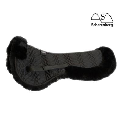 SCHARENBERG - Lammfell Sattelkissen m.Fellrand+Wellenstepp -- CALEVO.com Shop