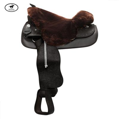 SCHARENBERG Lammfell Sattelsitzbezug f�r Westernsattel -- CALEVO.com Shop