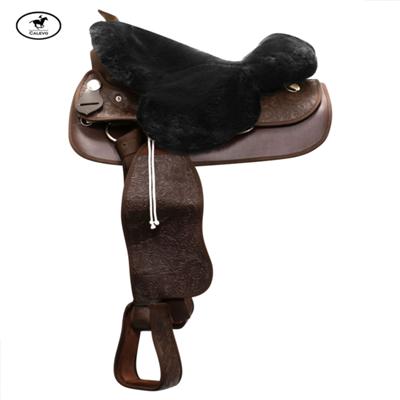 SCHARENBERG Lammfell Sattelsitzbezug f�r Westernsattel -- CALEVO.com Shop