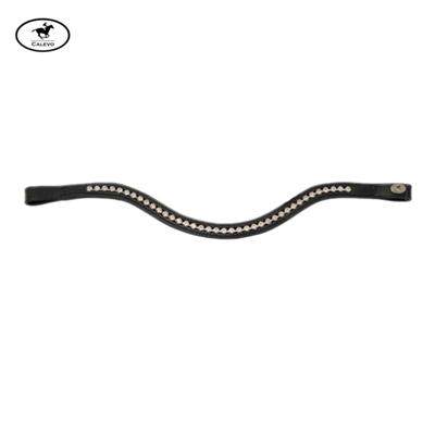 Calevo - geschwungener Stirnriemen CRYSTAL -- CALEVO.com Shop