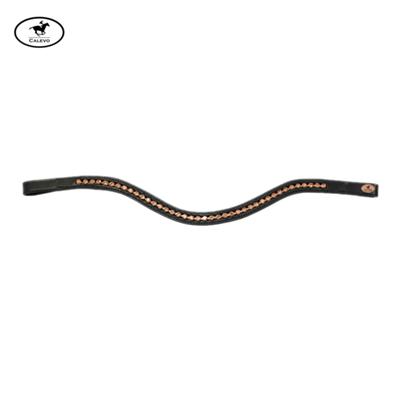 Calevo - geschwungener Stirnriemen CRYSTAL -- CALEVO.com Shop