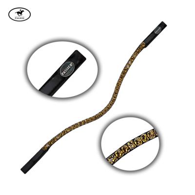 Passier geschwungener Stirnriemen XLPremium Crystals randlos -- CALEVO.com Shop