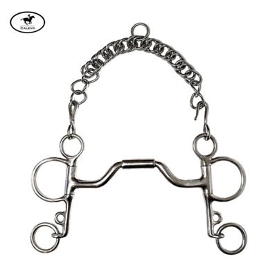 Myler Bit - Edelstahl Pelham MB 33 CALEVO.com Shop