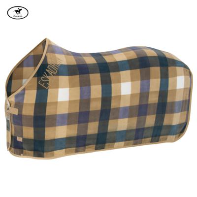 Eskadron - Abschwitzdecke FLEECE CHECK - CLASSIC SPORTS 2026 -- CALEVO.com Shop