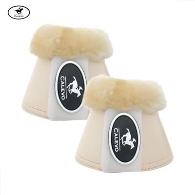 Calevo - Kunstleder Springglocken mit Lammfell -- CALEVO.com Shop