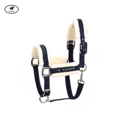 Equiline - Halfter mit ECO-Fell-Polster TOM -- CALEVO.com Shop