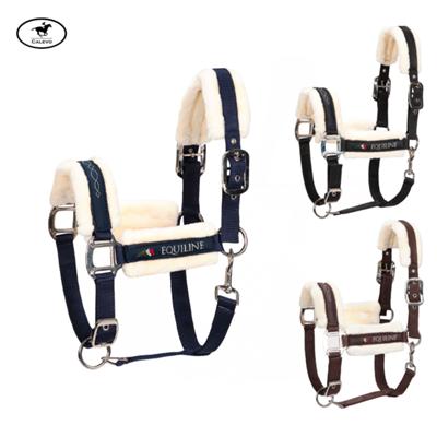 Equiline - Halfter mit ECO-Fell-Polster TOM CALEVO.com Shop