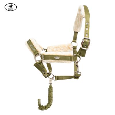 Calevo - SET Stallhalfter FAUX FUR + Strick HORSECLUB -- CALEVO.com Shop