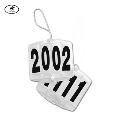 Waldhausen - Startnummern - Turnier Kopf Nummern 4-stellig CALEVO.com Shop