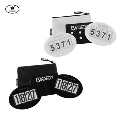 Eskadron - Startnummern SET QUICK PIN 4 CALEVO.com Shop
