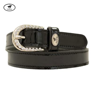 Calevo - Lack-Lederg�rtel CRYSTAL-BUCKLE CALEVO.com Shop