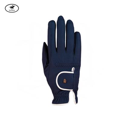 Roeckl - Damen Kontrast Reithandschuh LONA -- CALEVO.com Shop