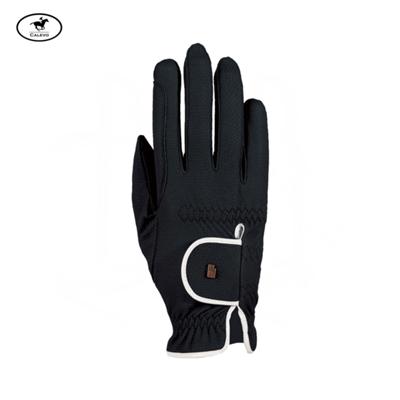 Roeckl - Damen Kontrast Reithandschuh LONA -- CALEVO.com Shop