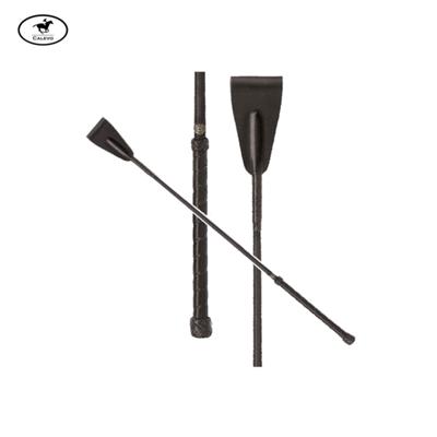 Fleck - Springstock mit Leder-Wellengriff -- CALEVO.com Shop