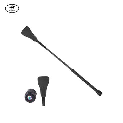 Fleck - Springstock mit Ledergriff und Crystal -- CALEVO.com Shop