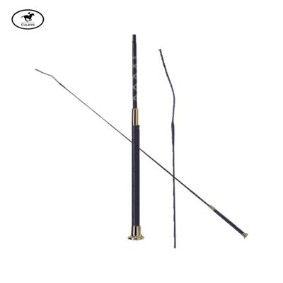 Fleck - Dressurgerte mit Goldflechtung CALEVO.com Shop