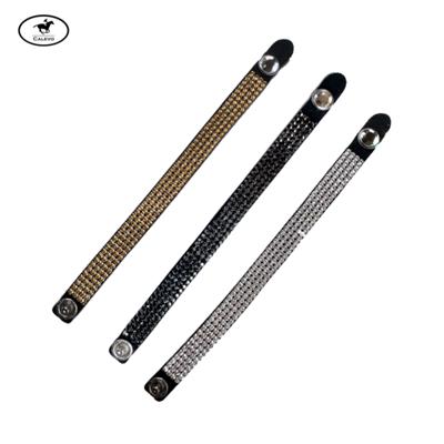 Schumacher - Leder Armband Crystal Mesh CALEVO.com Shop