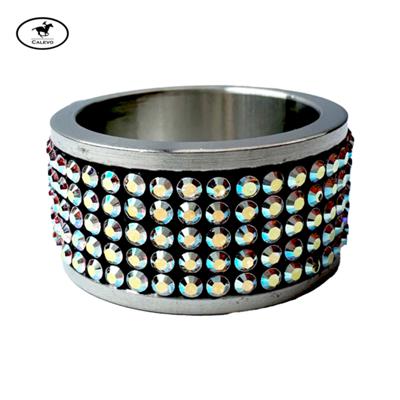 Schumacher - Edelstahl Ring Crystal Finest -- CALEVO.com Shop