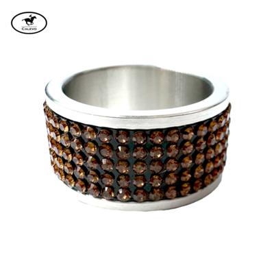 Schumacher - Edelstahl Ring Crystal Finest -- CALEVO.com Shop