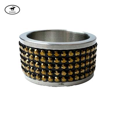 Schumacher - Edelstahl Ring Crystal Finest -- CALEVO.com Shop