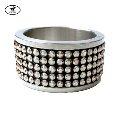 Schumacher - Edelstahl Ring Crystal Finest -- CALEVO.com Shop