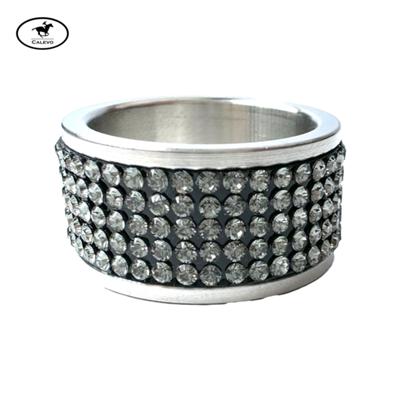 Schumacher - Edelstahl Ring Crystal Finest -- CALEVO.com Shop