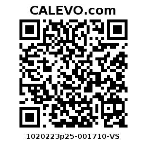 Calevo.com Preisschild 1020223p25-001710-VS