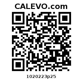Calevo.com Preisschild 1020223p25