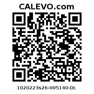 Calevo.com Preisschild 1020223s26-005140-DL