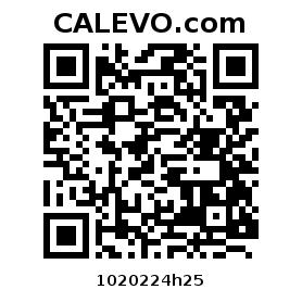 Calevo.com Preisschild 1020224h25