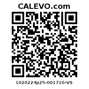 Calevo.com Preisschild 1020224p25-001710-VS