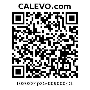 Calevo.com Preisschild 1020224p25-009000-DL