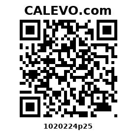 Calevo.com Preisschild 1020224p25