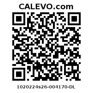 Calevo.com Preisschild 1020224s26-004170-DL