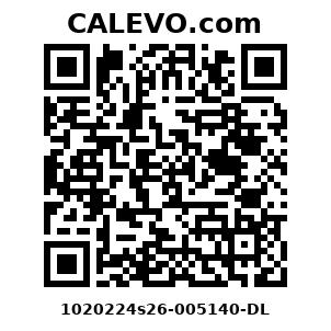 Calevo.com Preisschild 1020224s26-005140-DL