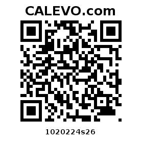 Calevo.com pricetag 1020224s26
