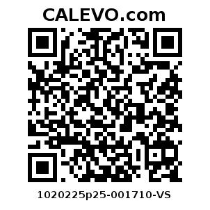 Calevo.com Preisschild 1020225p25-001710-VS