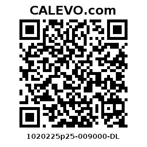 Calevo.com Preisschild 1020225p25-009000-DL