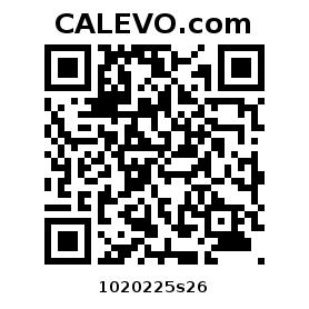 Calevo.com Preisschild 1020225s26
