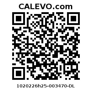 Calevo.com Preisschild 1020226h25-003470-DL