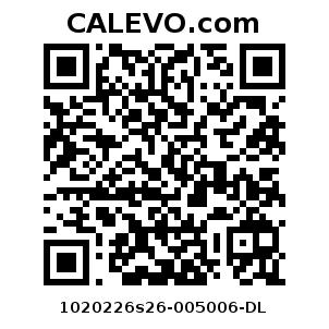Calevo.com Preisschild 1020226s26-005006-DL