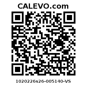 Calevo.com Preisschild 1020226s26-005140-VS