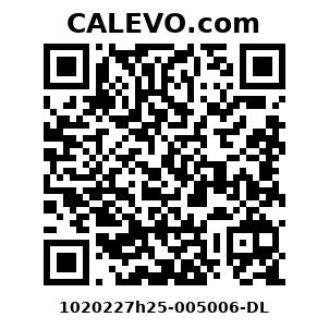 Calevo.com Preisschild 1020227h25-005006-DL