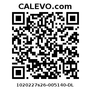 Calevo.com Preisschild 1020227s26-005140-DL