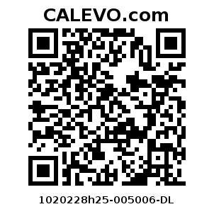 Calevo.com Preisschild 1020228h25-005006-DL