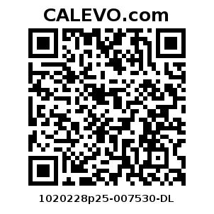 Calevo.com Preisschild 1020228p25-007530-DL