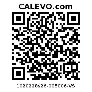 Calevo.com Preisschild 1020228s26-005006-VS