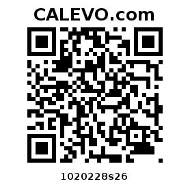 Calevo.com Preisschild 1020228s26